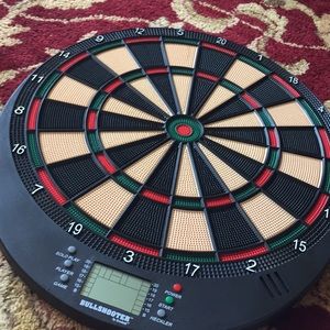 With darts included dart board